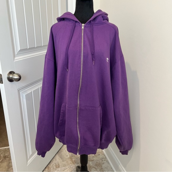 Purple Champion Zip Up‎ Jacket - Picture 2 of 6
